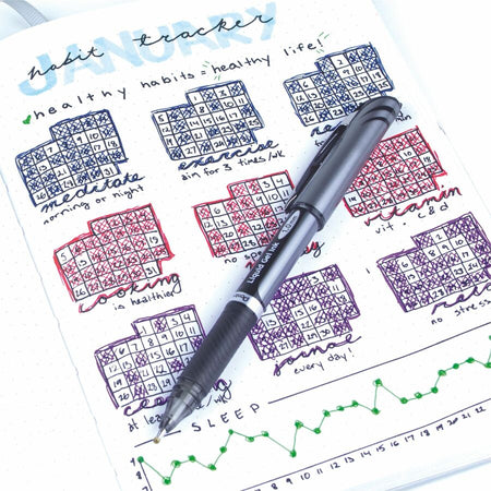 Pentel EnerGel Deluxe Liquid Gel Pen - Alternate-Image1