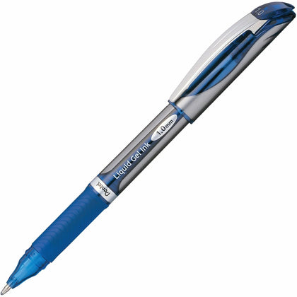 EnerGel Deluxe Liquid Gel Pen: 1mm Bold Point Blue Ink - Pens