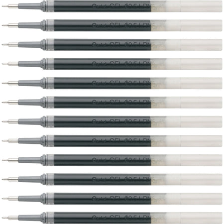 EnerGel Liquid Gel Pen Refill - 0.50mm Fine Point Black Ink - 12/Box - Refills