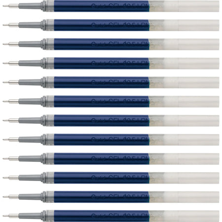 EnerGel Liquid Gel Pen Refill - 0.50mm Fine Point Blue Ink - 12/Box - Refills