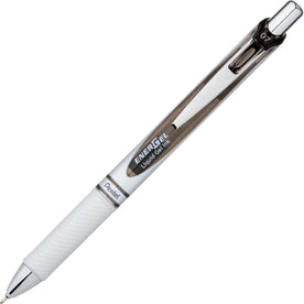 EnerGel Pearl Retractable Gel Pen: 0.7mm Needle Point Refillable Black Ink - Pens