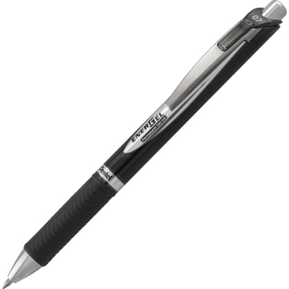 EnerGel Retractable Gel Roller Pen: 0.7mm Black Ink Gel-based - Pens