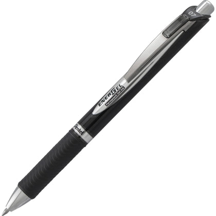 EnerGel Retractable Gel Roller Pen: 0.7mm Black Ink Gel-based - Pens
