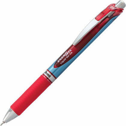 EnerGel RTX Liquid Gel Pen: 0.5mm Fine Needle Point Red Ink - Pens