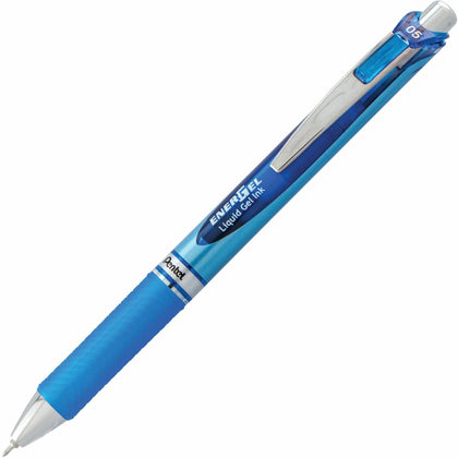 EnerGel RTX Liquid Gel Pen: 0.5mm Fine Point Blue Ink - Pens
