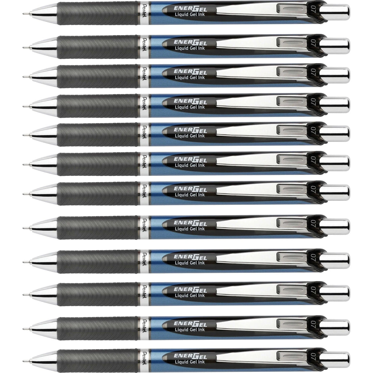 EnerGel RTX Liquid Gel Pen: 0.7mm Medium Point Refillable Retractable - Pens