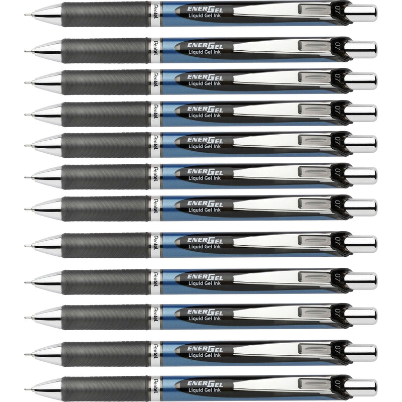 EnerGel RTX Liquid Gel Pen: 0.7mm Medium Point Refillable Retractable - Pens