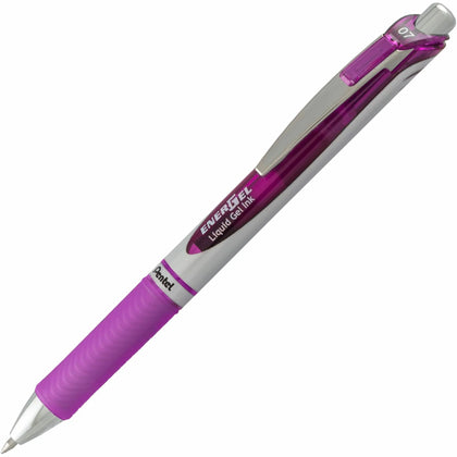 EnerGel RTX Liquid Gel Pen: 0.7mm Violet Ink Refillable - Pens