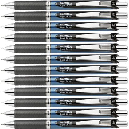 EnerGel RTX Liquid Gel Pens: 0.5mm Fine Point Refillable Retractable - Pens