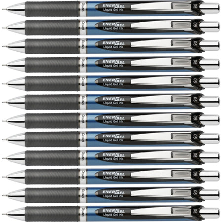 EnerGel RTX Liquid Gel Pens: 0.5mm Fine Point Refillable Retractable - Pens