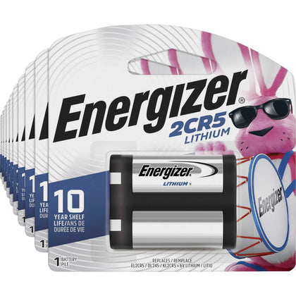 Energizer 2CR5 Lithium Photo Battery: 6 Boxes - Multipurpose - 1500 mAh - Batteries & Battery Chargers
