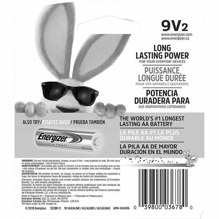 Energizer 9-Volt MAX Alkaline Batteries - Reliable Power Source - & Battery Chargers
