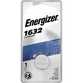 Energizer CR1632 Lithium Coin Battery - 130 mAh - 3V DC - For Various Devices - Batteries & Chargers