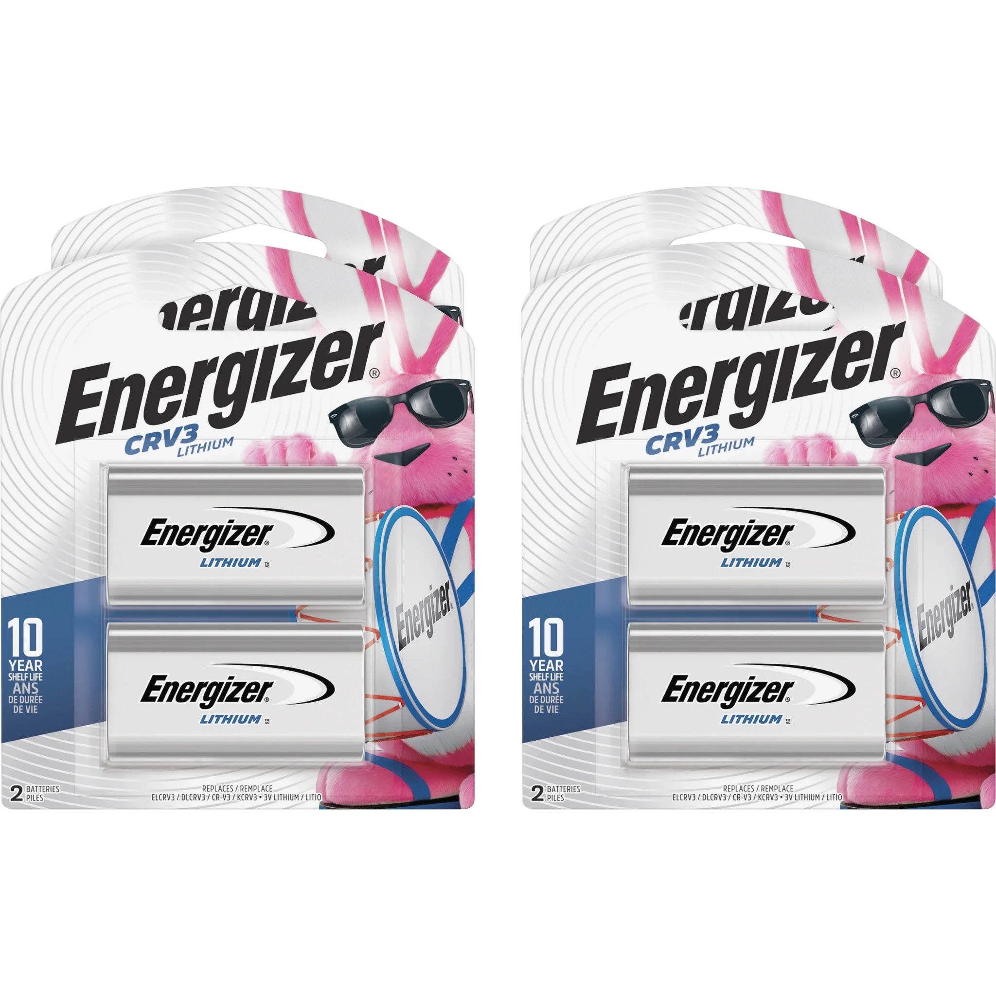 Energizer CRV3 Lithium Photo Battery 2-Packs - Long-lasting Power Solution - Batteries & Chargers