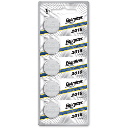 Energizer Industrial 2016 Lithium Battery 5-Packs - 2000