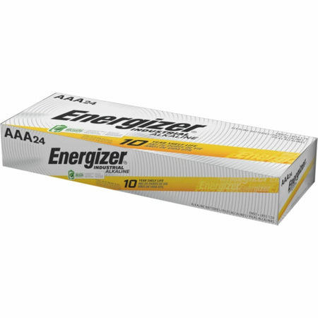 Energizer Industrial Alkaline AAA Batteries 24 pack - For Multipurpose - 1.5 V DC - 1250 mAh - Box - & Battery Chargers