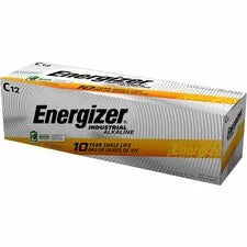 Energizer Industrial C Batteries Cell Alkaline - For Electronics Construction Facility Maintenance Medical Center