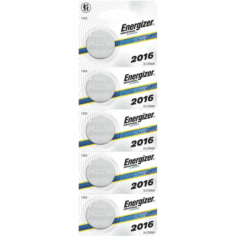 Energizer Industrial Coin Cell Batteries - Reliable Power for Various Devices - 5/Pack - & Battery Chargers
