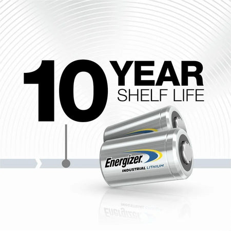 Energizer Industrial CR2 Batteries - Reliable Power for Various Devices - 8-Pack - & Battery Chargers