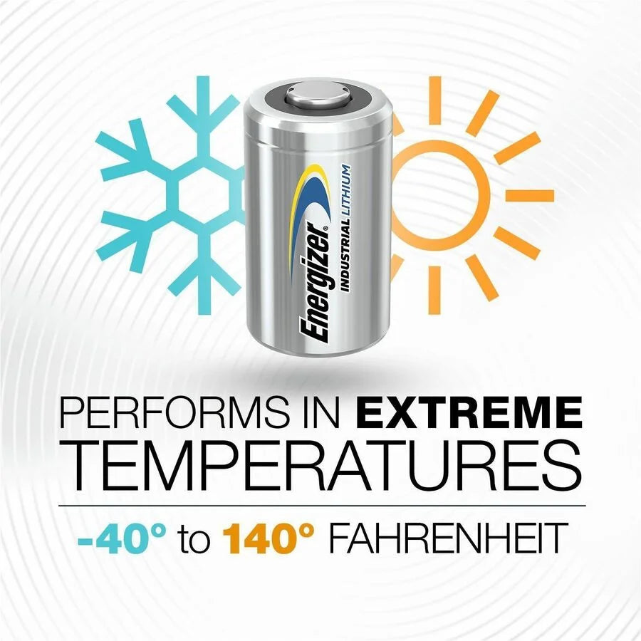 Energizer Industrial CR2 Batteries - Reliable Power for Various Devices - 8-Pack - & Battery Chargers