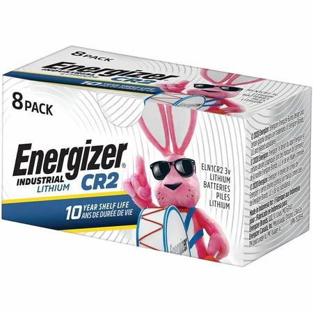 Energizer Industrial CR2 Batteries - Reliable Power for Various Devices - 8-Pack - & Battery Chargers
