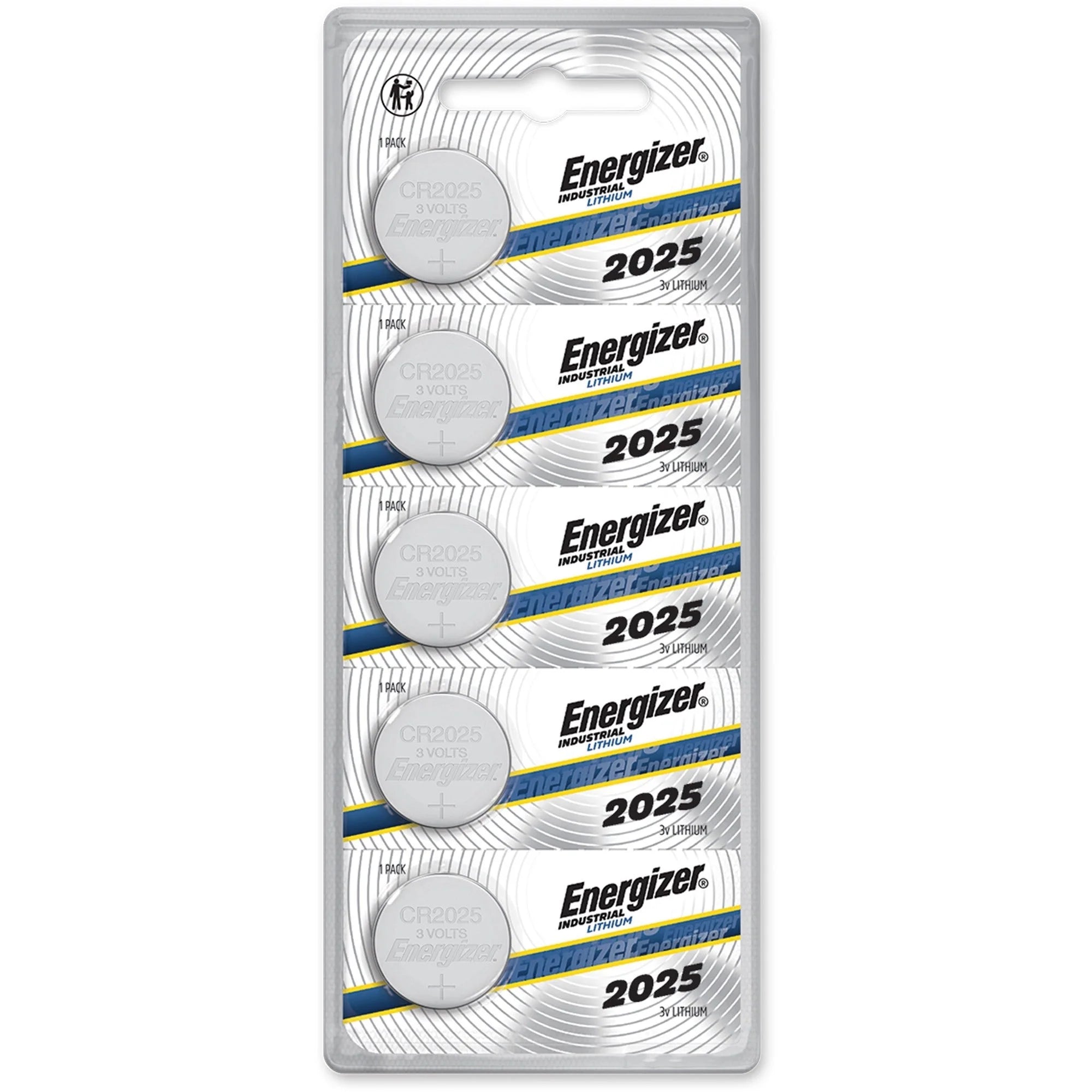 Energizer Industrial CR2025 Lithium Batteries - Reliable Power for Various Devices - & Battery Chargers