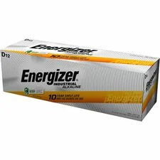 Energizer Industrial D Batteries Cell Alkaline - For Construction Facility Maintenance Repair Medical Center Office