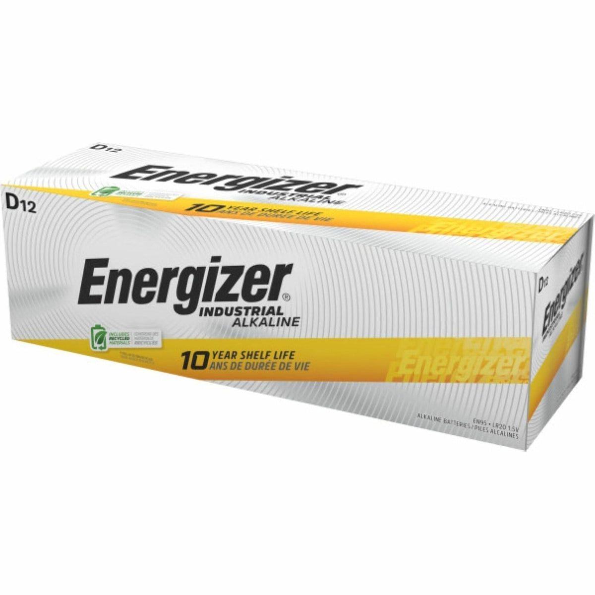 Energizer Industrial D Batteries Cell Alkaline - For Construction Facility Maintenance Repair Medical Center Office
