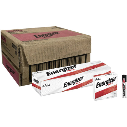 Energizer Max AA Alkaline Batteries - Reliable Power for Various Devices - & Battery Chargers