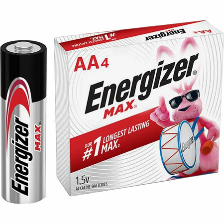 Energizer Max Alkaline AA Batteries - Reliable Power for Various Devices - & Battery Chargers