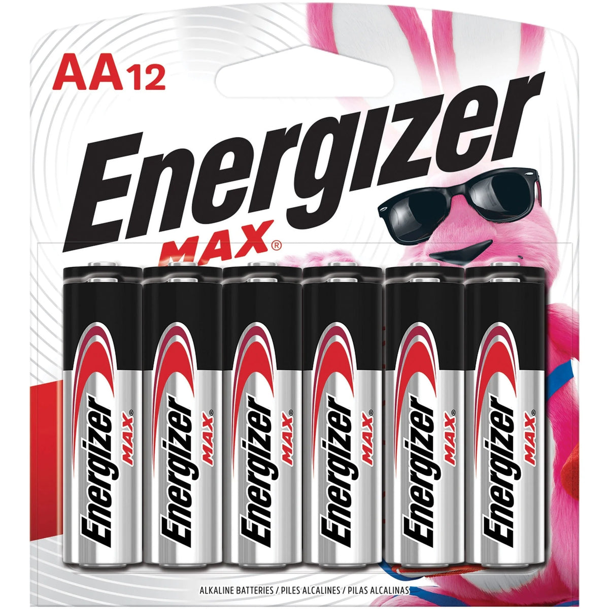 Energizer MAX Alkaline AA Batteries - Versatile Power Source - 12 Pack - & Battery Chargers
