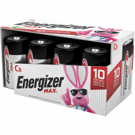 Energizer MAX Alkaline C Batteries - Reliable Power for Various Devices - & Battery Chargers