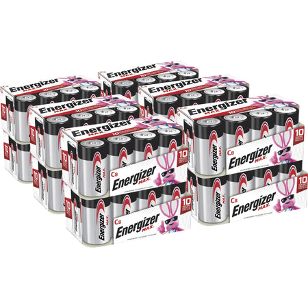 Energizer MAX Alkaline C Battery 8-Packs - Reliable Power for All Your Devices - Batteries & Chargers