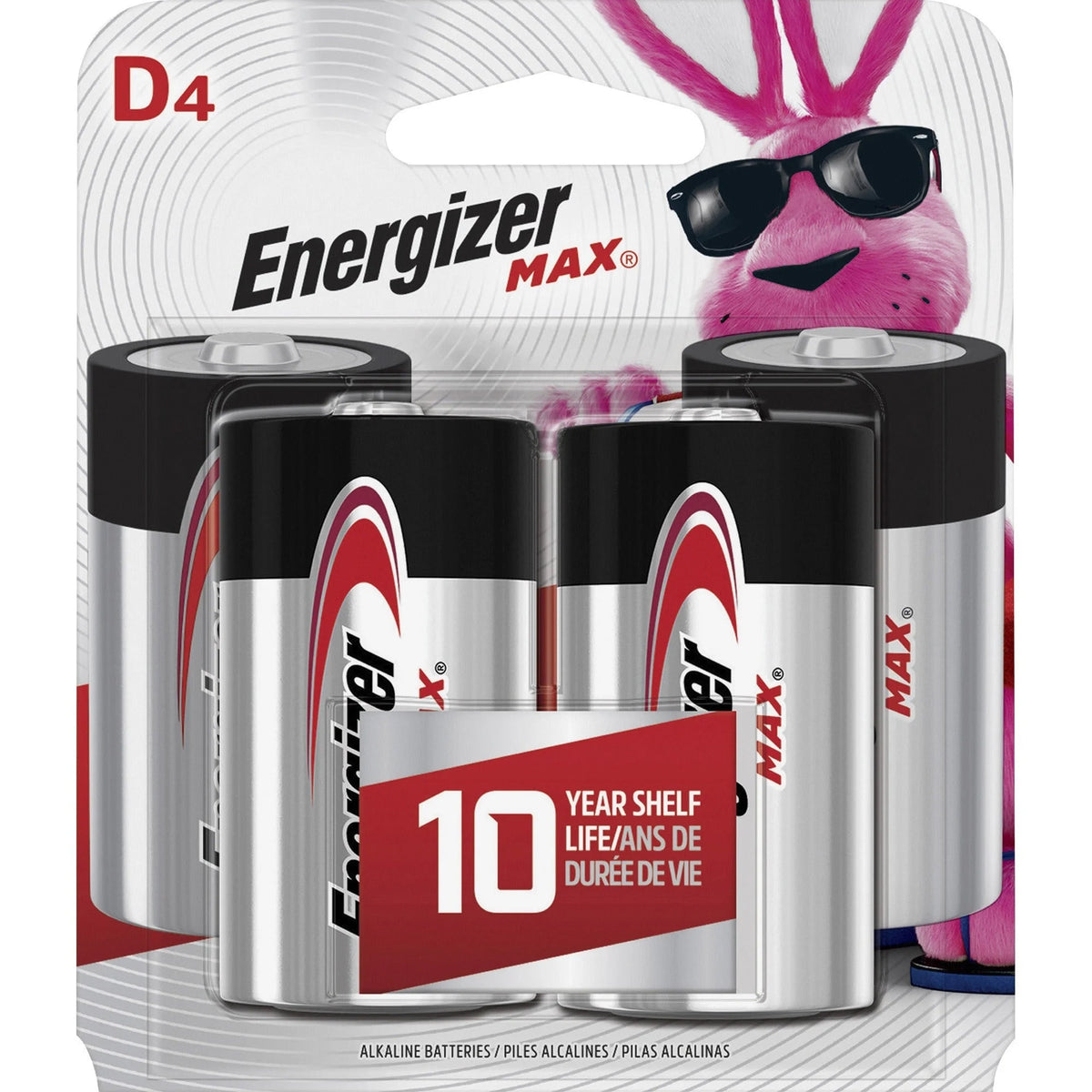 Energizer Max Alkaline D Batteries - Reliable Power for All Devices - & Battery Chargers