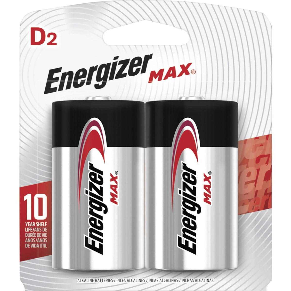 Energizer MAX Alkaline D Batteries - Reliable Power for Toys & Devices - Battery Chargers