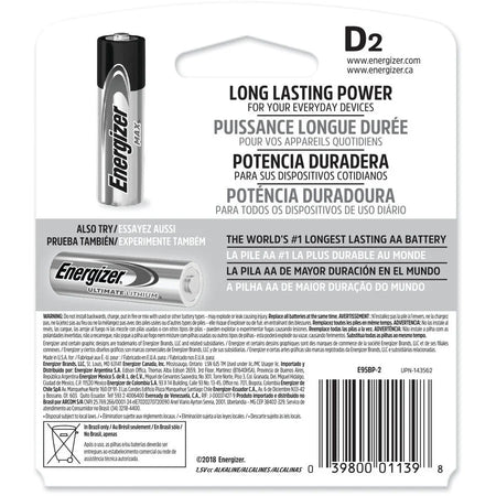 Energizer MAX Alkaline D Batteries - Reliable Power for Toys & Devices - Battery Chargers