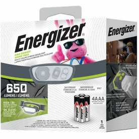 Energizer Multicolor Hybrid Headlamp: 650lm LED Rechargeable Battery - Flashlights