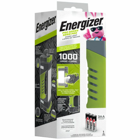 Energizer Pro Series Area Light: 1000 lm LED Rechargeable Battery Waterproof & Dustproof - Flashlights