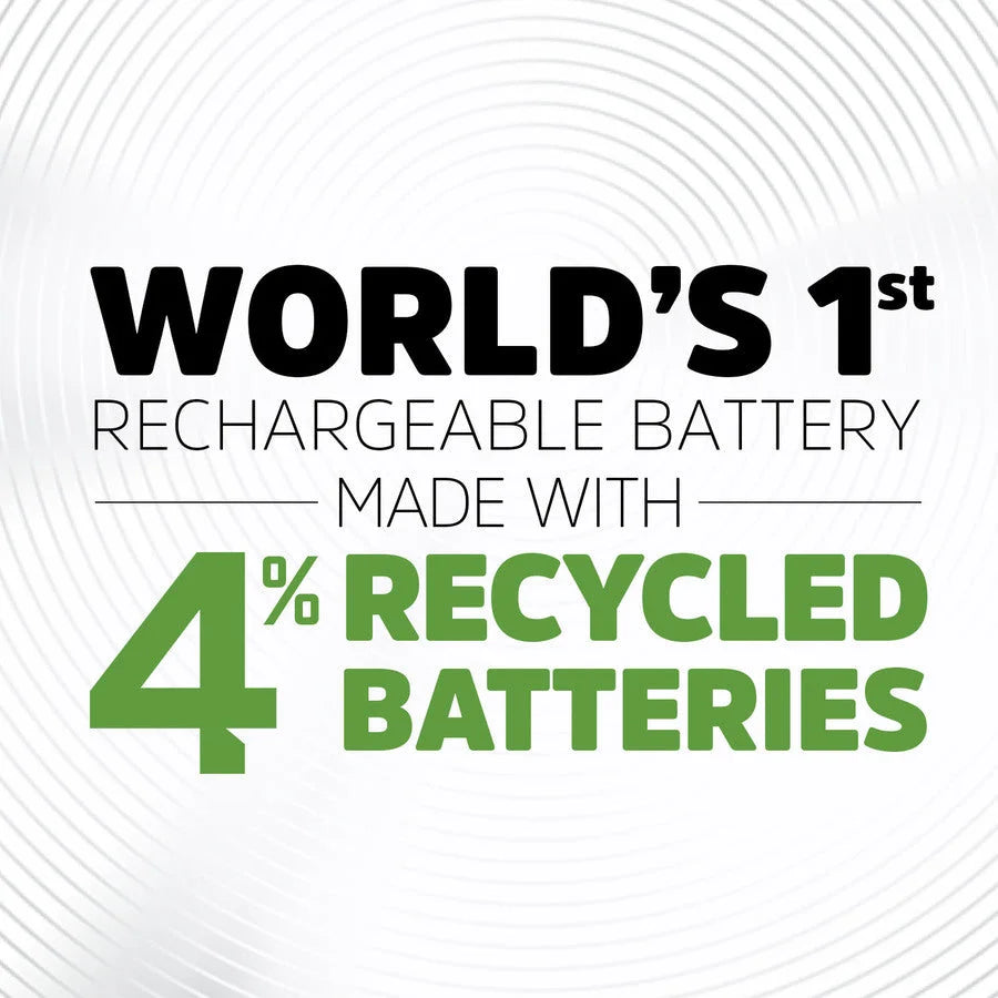 Energizer Recharge Power Plus AA Batteries - 2300 mAh - 4 Pack - & Battery Chargers