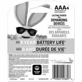 Energizer Recharge Power Plus AAA Batteries - 4-Pack Carton - & Battery Chargers