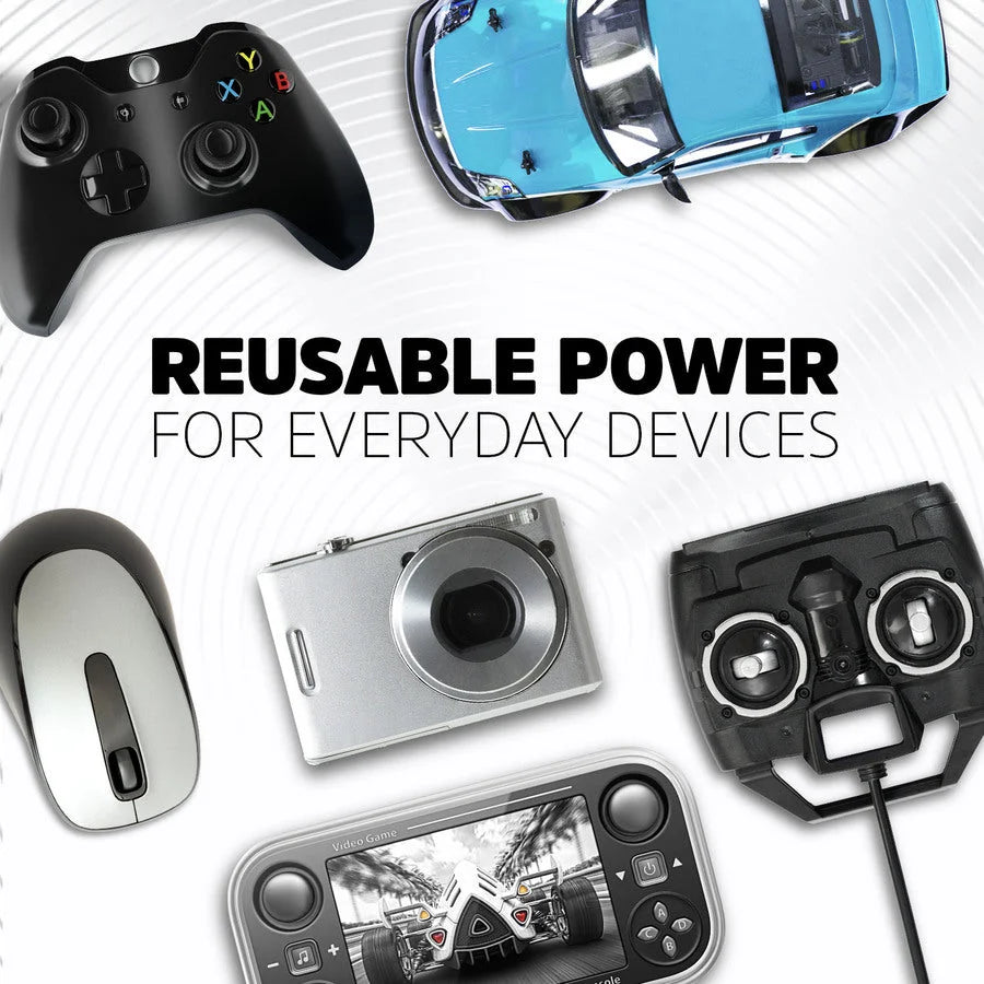 Energizer Recharge Universal C Batteries - 2500 mAh - 2 Pack - & Battery Chargers