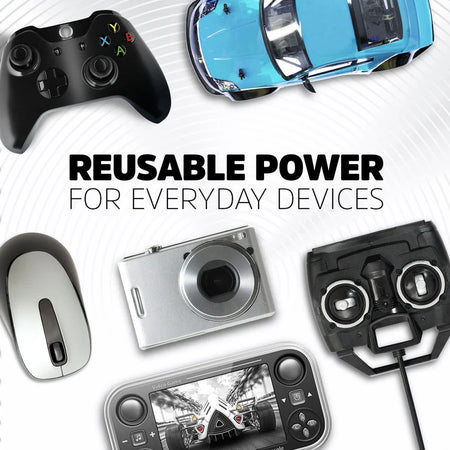 Energizer Recharge Universal D Batteries - 2500 mAh - 2 Pack - & Battery Chargers