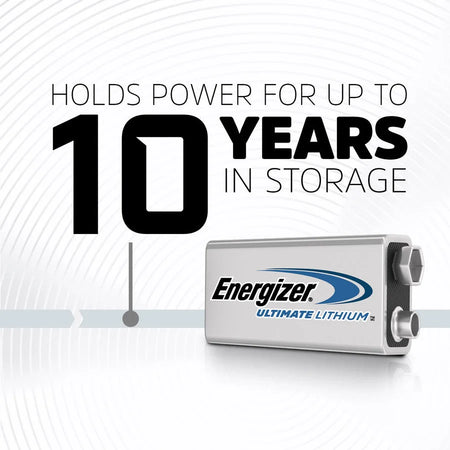 Energizer Ultimate Lithium 9V Battery - Reliable Power for All Devices - Batteries & Chargers