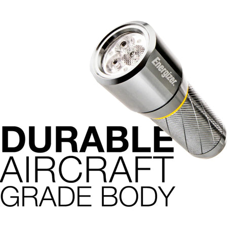 Energizer Vision HD Compact Flashlight: 270lm LED Metal Chrome - Flashlights