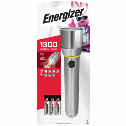 Energizer Vision HD Flashlight: 1300 lm LED with Digital Focus - Flashlights