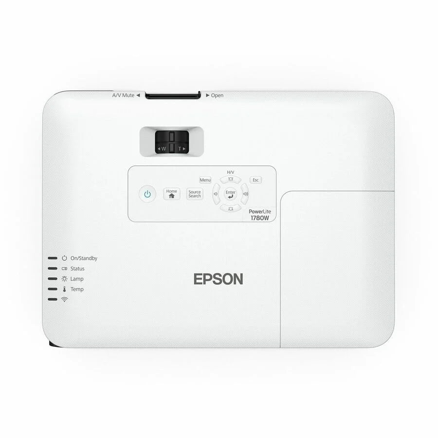 Epson PowerLite 1780W LCD Projector: WXGA 3000 lm HDMI & USB - Projectors Accessories
