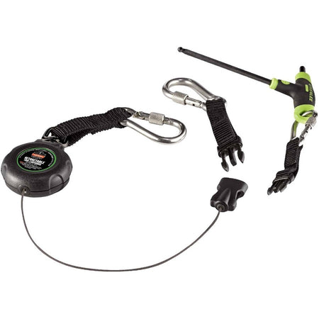 Ergodyne 3000 Retractable Tool Lanyard w/ Dual SS Carabiners - 1lb - Alternate-Image2