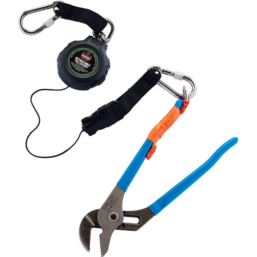 Ergodyne 3000 Retractable Tool Lanyard w/ Dual SS Carabiners - 1lb - Alternate-Image6