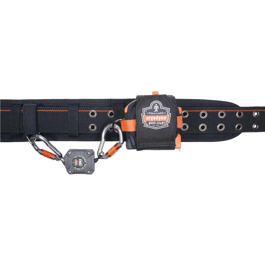 Ergodyne 3003 Retractable Tool Lanyard: Dual Locking Carabiners 2lbs Load - Standard Design - Storage & Organization