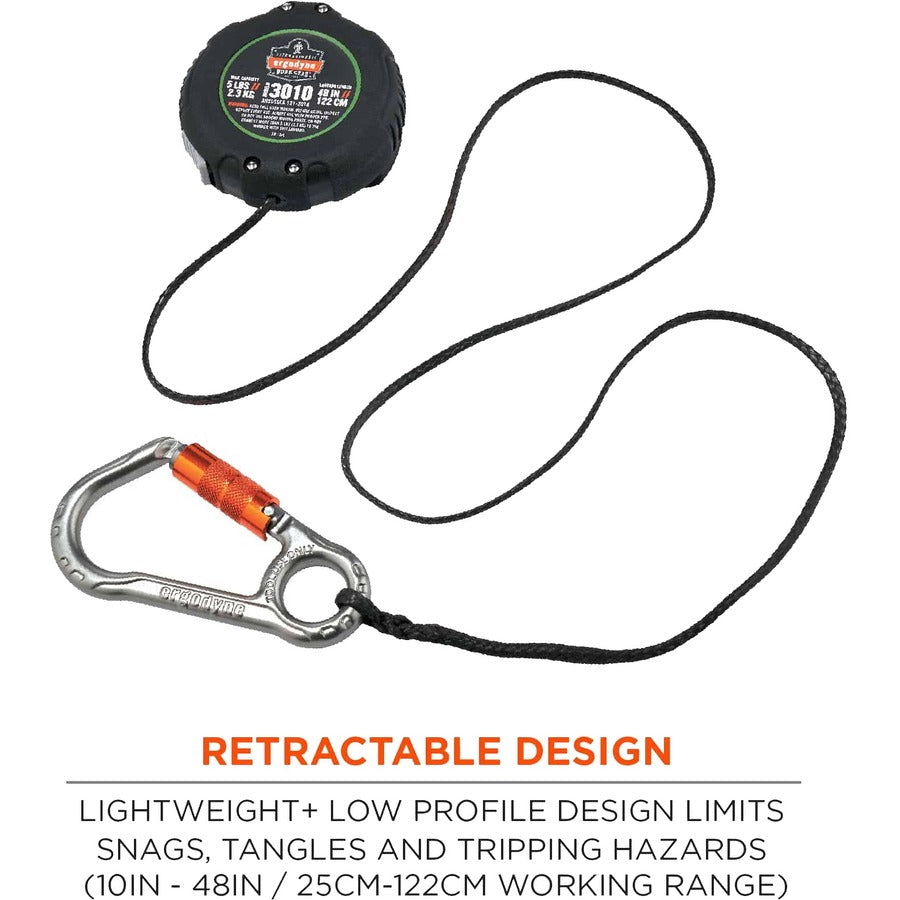 Ergodyne 3010 Retractable Tool Lanyard with Belt Loop Clip - Alternate-Image2